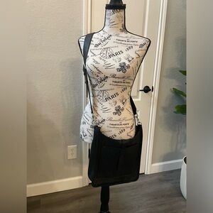 Rebecca Minkoff Pebbled Leather Crossbody Black Bag